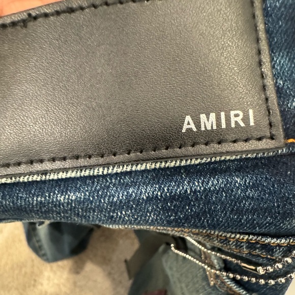 Amiri Denim Blue Jeans - Picture 5 of 6